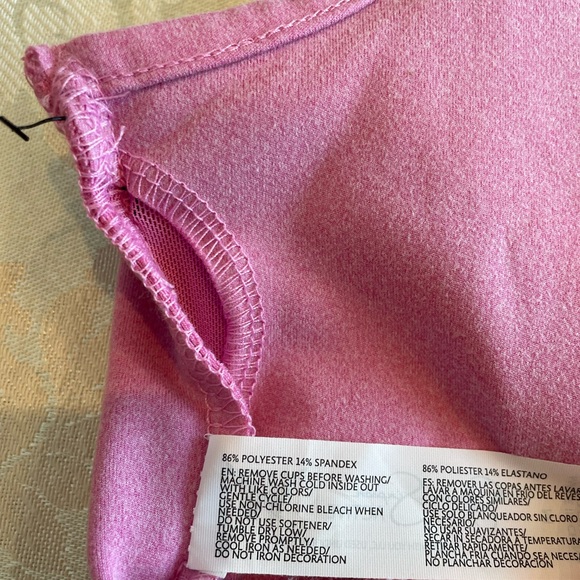 Jessica Simpson Pink Sports Bra and Shorts Set - Picture 13 of 13